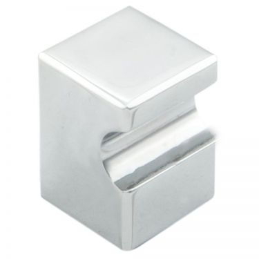 Click Here To Enlarge This Photo Of FTD2525BCP - Carlisle Brass Fingertip Design Square Knob 22 x 22mm Polished Chrome