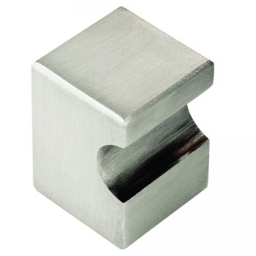 Click Here To Enlarge This Photo Of FTD2525BSN - Carlisle Brass Fingertip Design Square Knob 22 x 22mm Satin Nickel