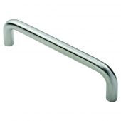 CSD1225SSS - Carlisle Brass Eurospec 19mm Dia D Pull Handle - 225mm c/c Satin Stainless Steel