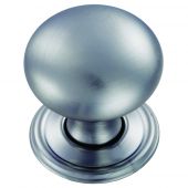 FTD1265CSC - Carlisle Brass Fingertip Design Hollow Victorian Knob 38mm Satin Chrome