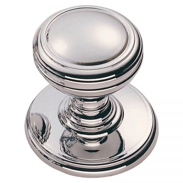 Click Here To Enlarge This Photo Of DK47BCP - Carlisle Brass Delamain Plain Knob 25mm Polished Chrome
