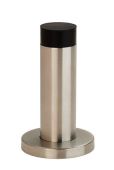 DSW1016SSS - Carlisle Brass Eurospec Wall Mounted Doorstop 76 x 22mm on Concealed Rose Satin Stainless Steel
