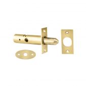 DSB8225EB - Carlisle Brass Eurospec Door Security Bolt 65mm (35mm c/c) Electro Brass