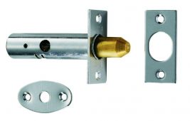 DSB8225PC - Carlisle Brass Eurospec Door Security Bolt 65mm (35mm c/c) Polished Chrome
