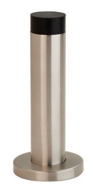 Click Here To Enlarge This Photo Of DSW1017SSS - Carlisle Brass Eurospec Wall Mounted Doorstop 102 x 22mm on Concealed Rose Satin Stainless Steel