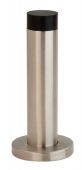 DSW1017SSS - Carlisle Brass Eurospec Wall Mounted Doorstop 102 x 22mm on Concealed Rose Satin Stainless Steel