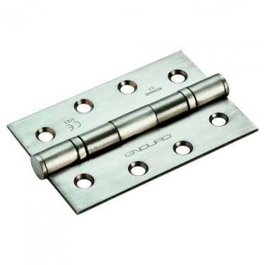 Click Here To Enlarge This Photo Of HIN14252/11SSS - Carlisle Brass Eurospec 102mm x 67mm x 2.2mm Ball Bearing Hinges Grade 11 (80kg) Satin Stainless Steel