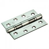 HIN14252/11SSS - Carlisle Brass Eurospec 102mm x 67mm x 2.2mm Ball Bearing Hinges Grade 11 (80kg) Satin Stainless Steel