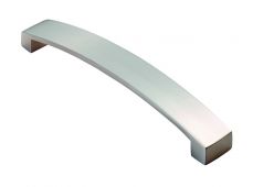 FTD3160BSN - Carlisle Brass Fingertip Design Curva Bow Handle (224mm c/c) 236mm Satin Nickel