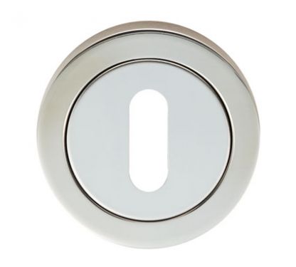 Click Here To Enlarge This Photo Of SWL103BSS - Carlisle Brass Eurospec Standard Key Escutcheon Polished Stainless Steel