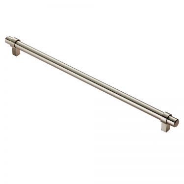 Click Here To Enlarge This Photo Of FTD495FSN - Carlisle Brass Fingertip Design Rail Handle (320mm c/c) 360mm Satin Nickel