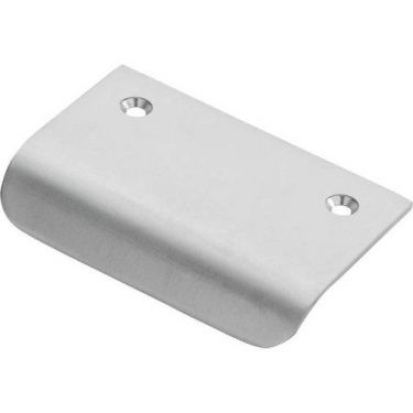 Click Here To Enlarge This Photo Of FTD3015CSC - Carlisle Brass Fingertip Design Hidden Finger Pull 75 x 48 x 2mm Satin Chrome