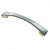 FTD3170ASN - Carlisle Brass Fingertip Design Valetta Bow Handle (160mm c/c) 183mm Satin Nickel