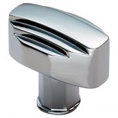 ADR501BCP - Carlisle Brass Fingertip Design Art Deco Knob 30mm Polished Chrome