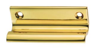 AQ50 - Carlisle Brass Sash Window Lift c/w Screws Polished Brass