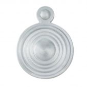 M1000SC - Carlisle Brass Queen Anne Escutcheon (Covered) Satin Chrome