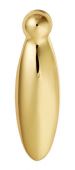 AQ45 - Carlisle Brass Architectural Quality Covered Escutcheon (Pear Drop) Polished Brass