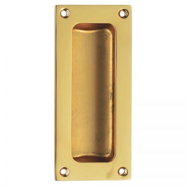 Click Here To Enlarge This Photo Of AQ90 - Carlisle Brass Flush Pull 102 x 45mm Polished Brass