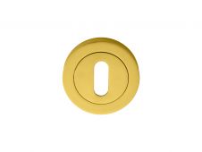 AA3 - Carlisle Brass Manital Standard Key Escutcheon (Concealed Fix) Polished Brass