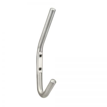 Click Here To Enlarge This Photo Of HCH1010SSS - Carlisle Brass Eurospec 150 x 10mm Dia Hat & Coat Hook Satin Stainless Steel