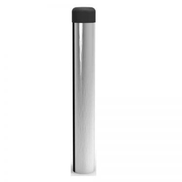 Click Here To Enlarge This Photo Of AA122SC - Carlisle Brass Cylinder Door Stop (without Rose) 102mm Satin Chrome