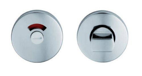 Click Here To Enlarge This Photo Of EST6005PAA - Carlisle Brass Eurospec Standard Thumbturn & Release 5mm Follower Polished Anodised Aluminium