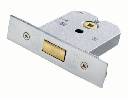 Click Here To Enlarge This Photo Of FLD8030SCP - Carlisle Brass Eurospec Flat Dead Bolt 76mm Satin Chrome