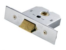 FLL8030SCP - Carlisle Brass Eurospec Flat Latch 76mm Satin Chrome