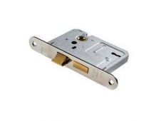 LSE5325NP/R - Carlisle Brass Eurospec 3 Lever Sashlock - Economy 64mm (Radius) Nickel Plated