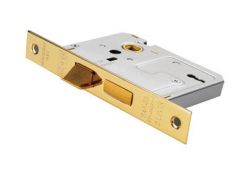 LSE5330EB - Carlisle Brass Eurospec 3 Lever Sashlock - Economy 76mm Electro Brass