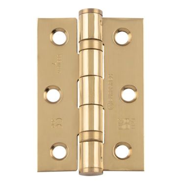 Click Here To Enlarge This Photo Of HIN1322/7PVD - Carlisle Brass Eurospec 76mm x 51mm x 2mm Ball Bearing Hinges Grade 7 (40kg) PVD Stainless Brass