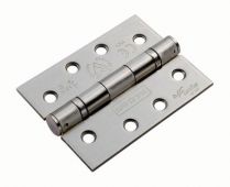 HIN1433/13SSS - Carlisle Brass Eurospec 102mm x 76mm x 3mm Grade 13 Ball Bearing Hinges (120kg) Satin Stainless Steel