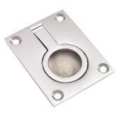FRP63SC - Carlisle Brass Flush Ring Pull 63 x 49mm Satin Chrome