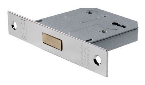 Click Here To Enlarge This Photo Of LDE5325NP - Carlisle Brass Eurospec 3 Lever Contract Deadlock 64mm Nickel Plated