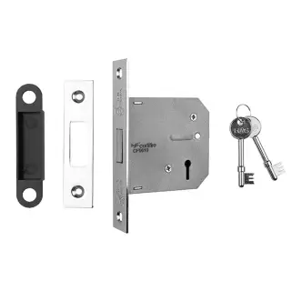 LDE5330NP - Carlisle Brass Eurospec 3 Lever Contract Deadlock 76mm Nickel Plated