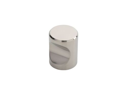Click Here To Enlarge This Photo Of FTD430CPS - Carlisle Brass Fingertip Design Stainless Steel Cylindrical Knob 25mm Polished Stainless Steel
