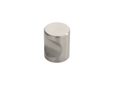 FTD430CSS - Carlisle Brass Fingertip Design Stainless Steel Cylindrical Knob 25mm Satin Stainless Steel