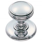 DK47CCP - Carlisle Brass Delamain Plain Knob 30mm Polished Chrome