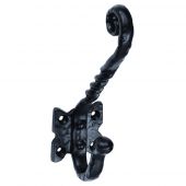 LF5526 - Carlisle Brass Ludlow Foundries Hat & Coat Hook Antique Black