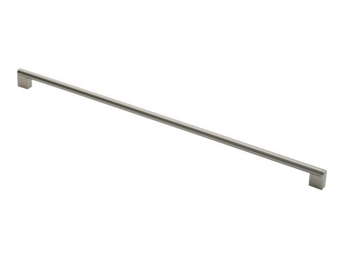 Click Here To Enlarge This Photo Of FTD4750NSNSS - Carlisle Brass Fingertip Design 14mm Bar Handle (608mm c/c) 648mm Satin Nickel/Satin Stainless Steel