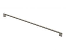 FTD4750NSNSS - Carlisle Brass Fingertip Design 14mm Bar Handle (608mm c/c) 648mm Satin Nickel/Satin Stainless Steel