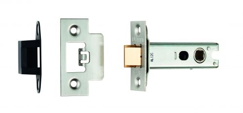 Click Here To Enlarge This Photo Of DL5030SS - Carlisle Brass Delamain Easi-T Heavy Duty Tubular Mortice Latch 76mm Satin Stainless Steel
