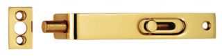 AA79 - Carlisle Brass Flush Bolt (Sunk Slide) 102mm Polished Brass