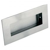 FPH1000SSS - Carlisle Brass Eurospec Rectangular Flush Pull 100mm x 50mm Satin Stainless Steel