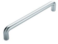 PAD9225SAA - Carlisle Brass Eurospec 225mm x 19mm  'D' Pull Handle - Satin Anodised Aluminium