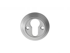 DK1SC - Carlisle Brass Delamain Escutcheon Euro Profile Satin Chrome