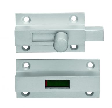 Click Here To Enlarge This Photo Of SAAIND - Carlisle Brass Eurospec Satin Anodised Aluminium Indicator Bolt