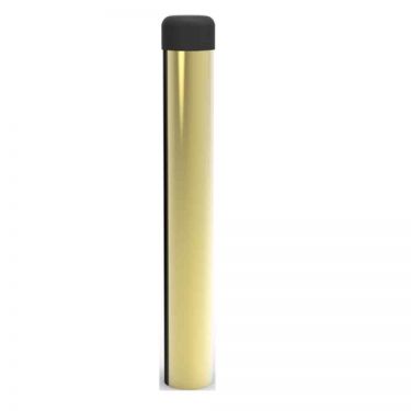 Click Here To Enlarge This Photo Of AA122 - Carlisle Brass Doorstop - Cylinder (without Rose) 115mm Polished Brass