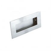 FPH1000BSS - Carlisle Brass Eurospec Rectangular Flush Pull 100mm x 50mm Polished Stainless Steel