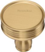 C4547-SB Heritage Brass Cabinet Knob Venetian Design 32mm Satin Brass Finish